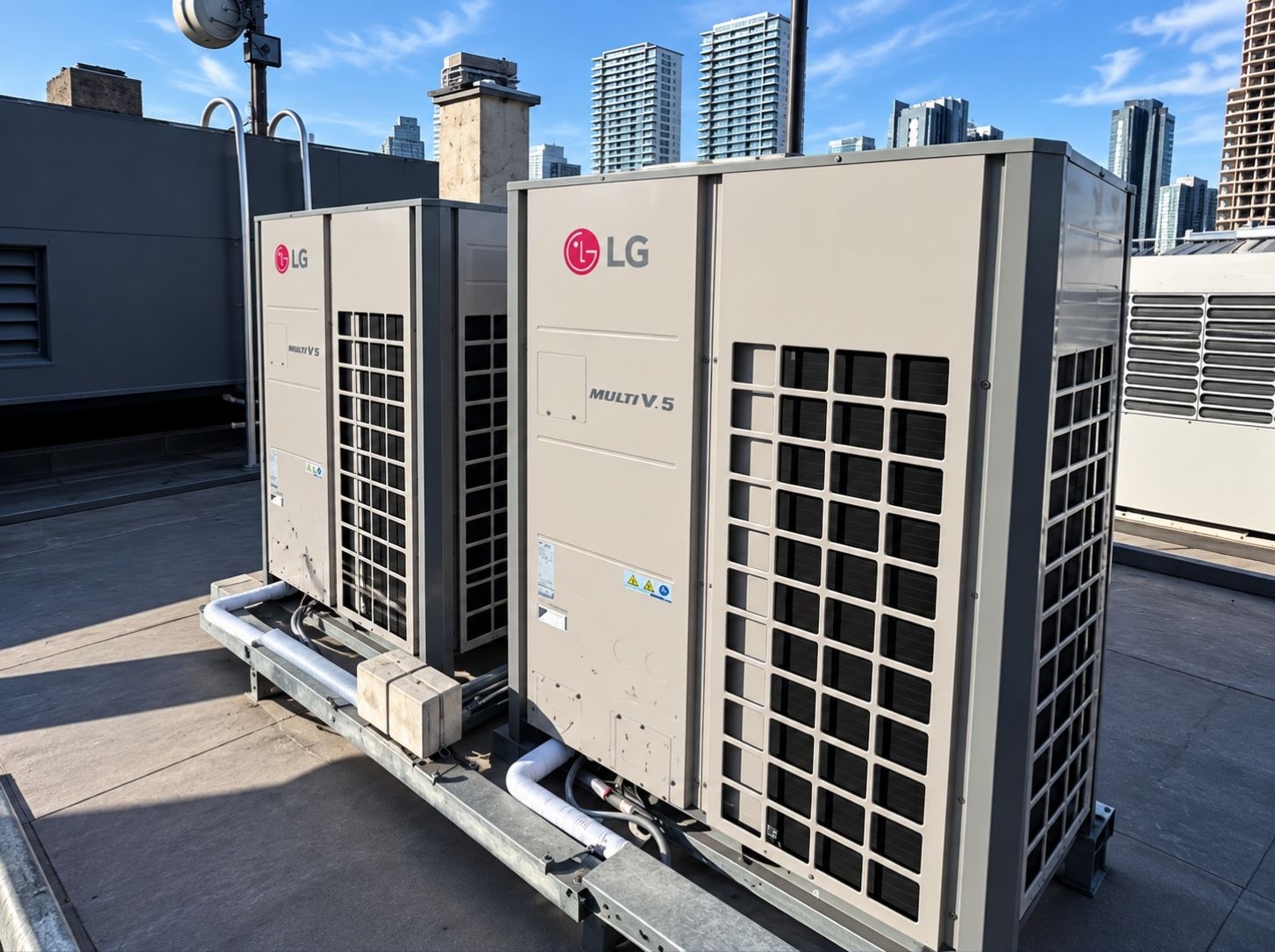 Renovación de sistema VRF en PCR Puerto Madero