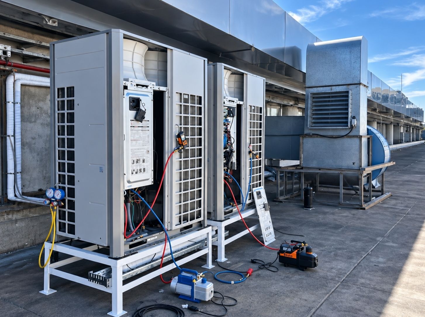Instalación de sistema VRF en Aeroparque